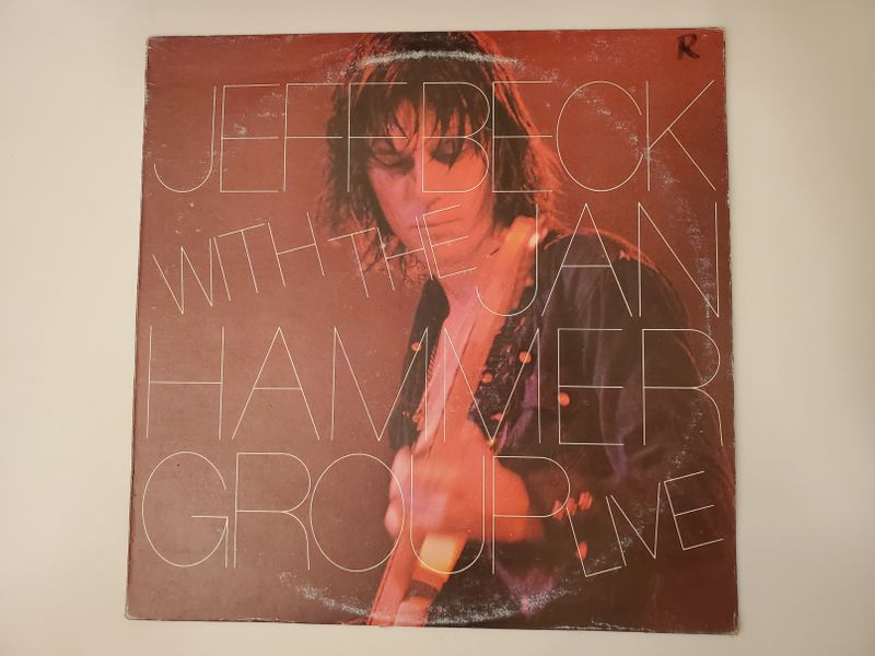 Jeff Beck with the Jan Hammer Group Live vinyl record